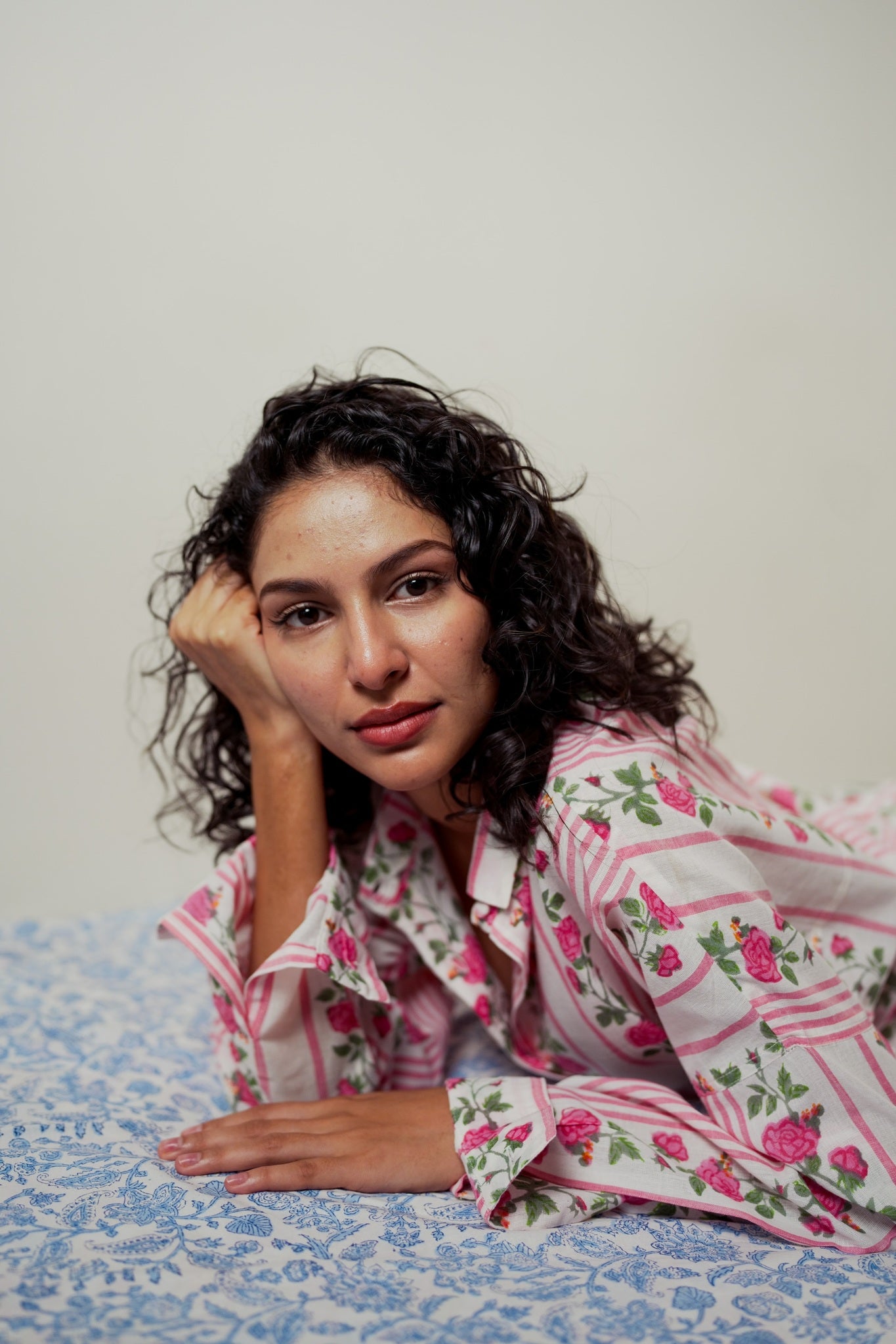 Gulabi Striped Oversized Shirt