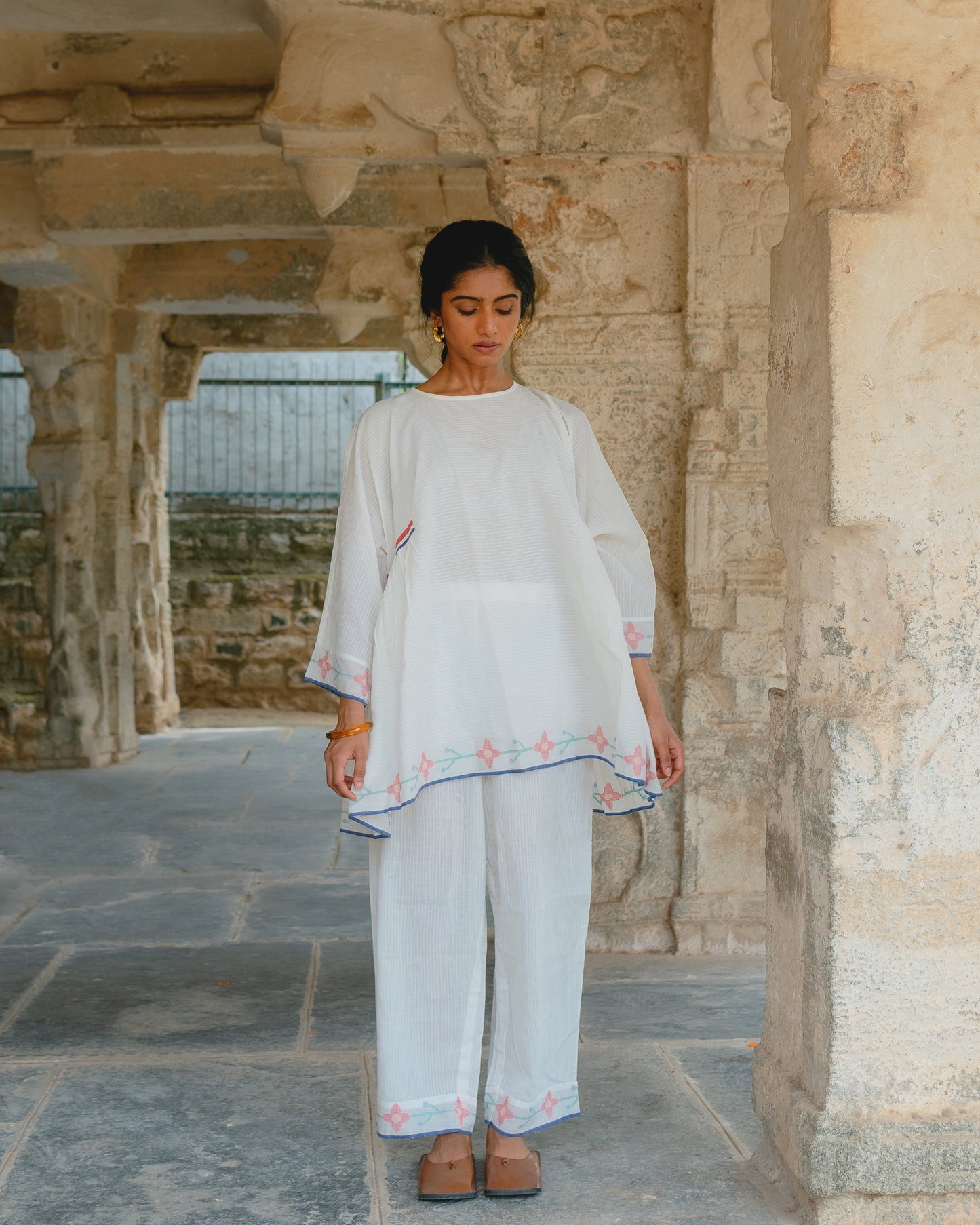 Roja Jamdani Co ord Set