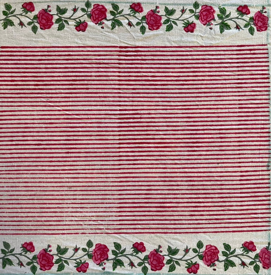 Gulabi Red Double Sided Cushion