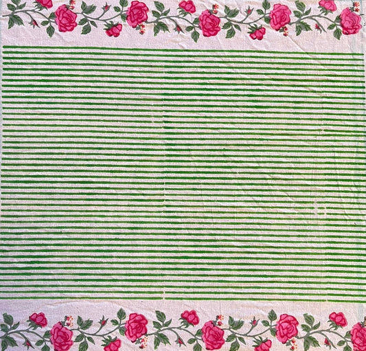 Gulabi Green Double Sided Cushion