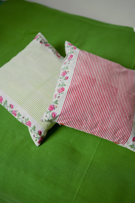 Gulabi Red Double Sided Cushion