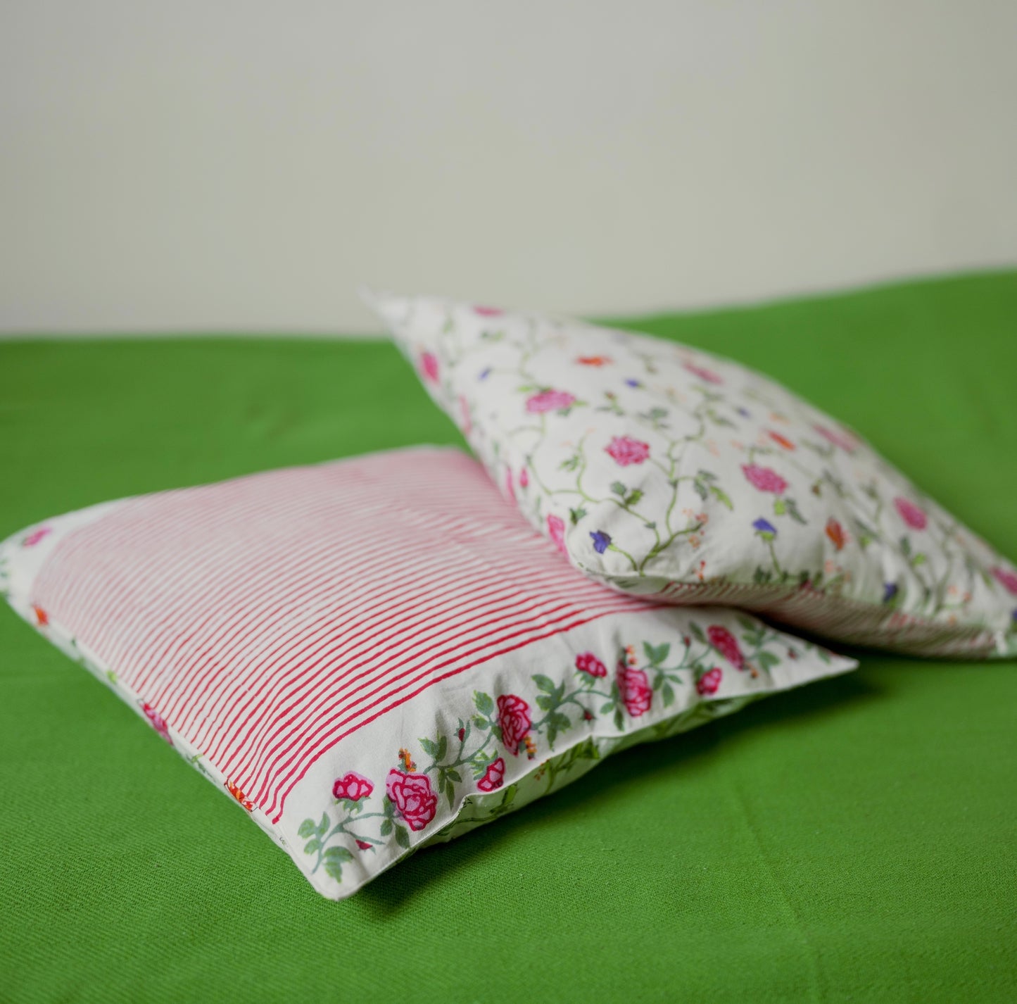 Gulabi Red Double Sided Cushion