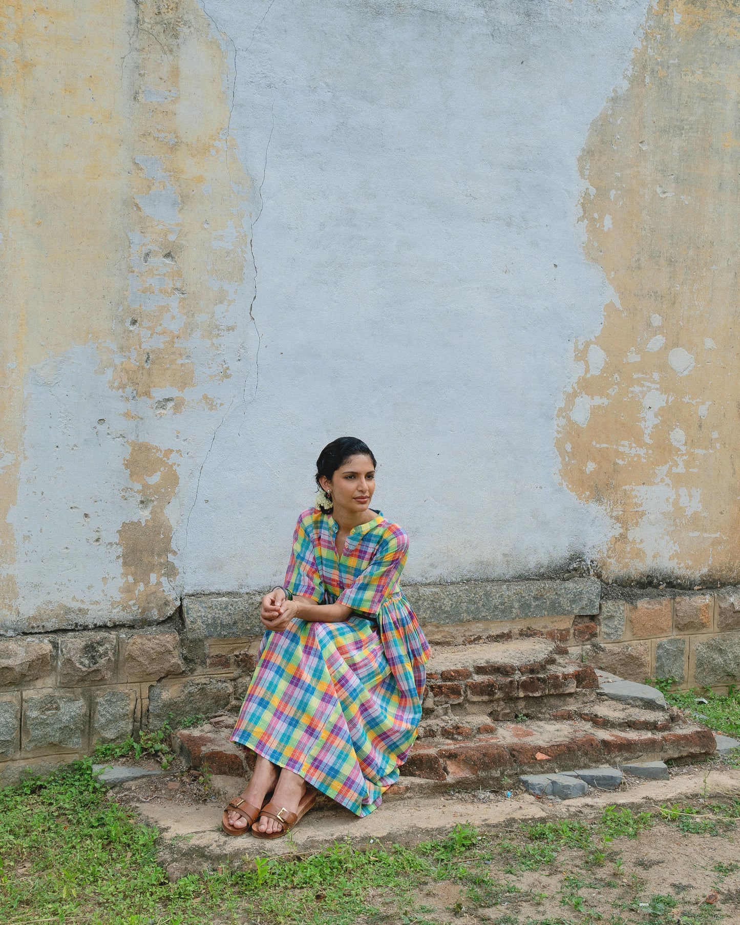 Madras Dress