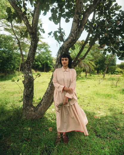 Sandstriped skirt set